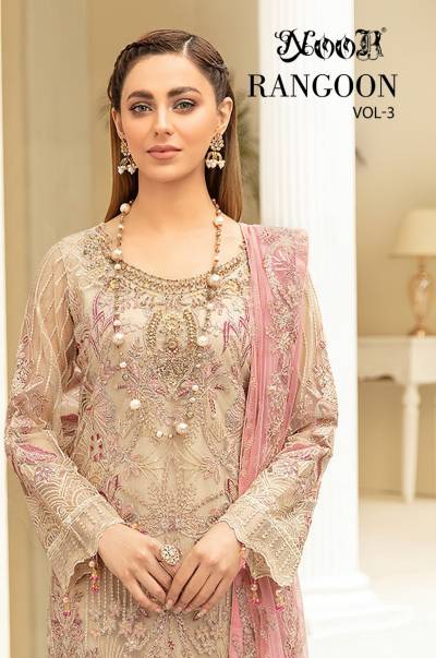 Rangoon Vol 3 By Noor Exclusive Pakistani Salwar Kameez Collection